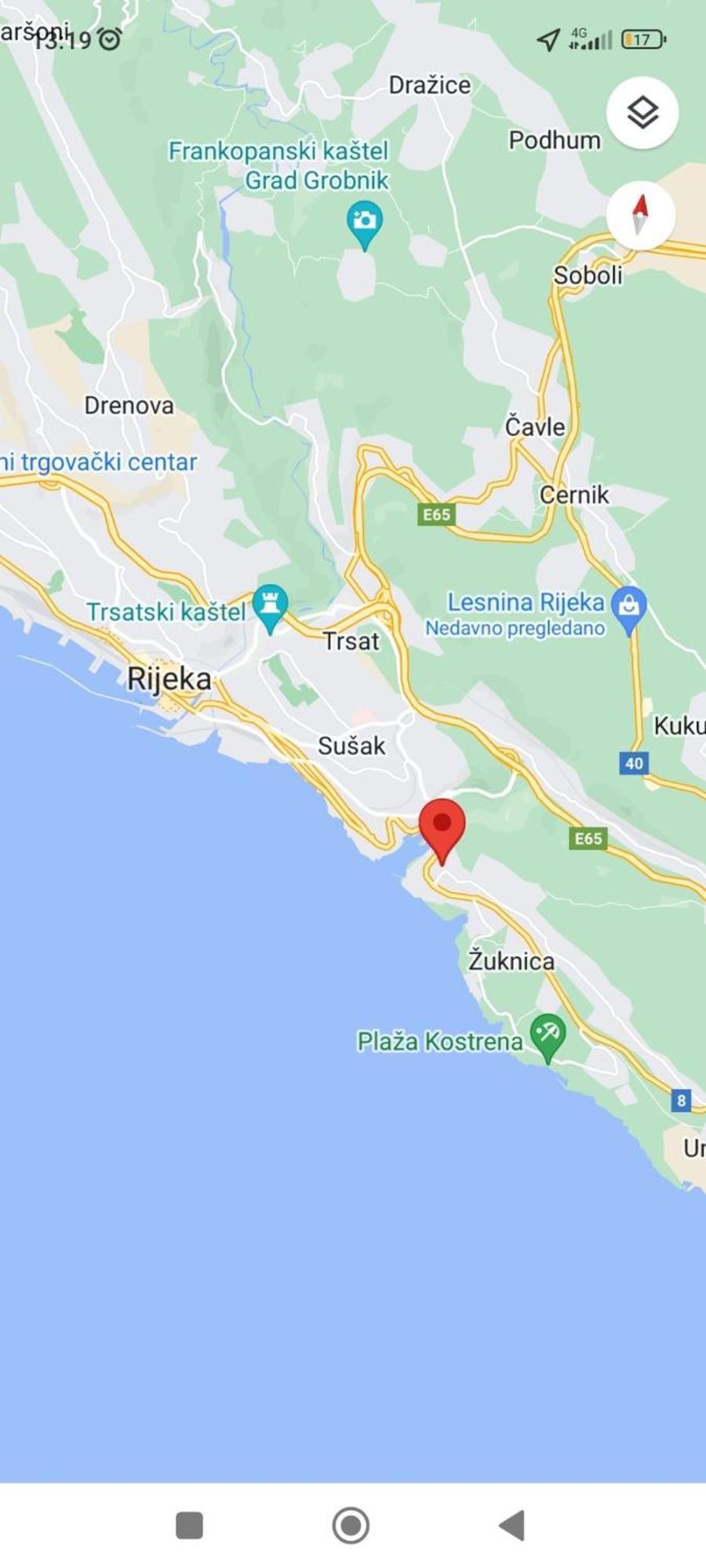Apartment Ela, Kostrena Rijeka Eksteriør billede